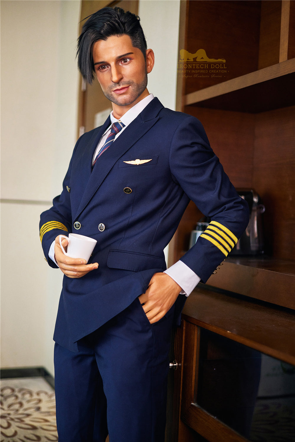 George Manlig Sexdocka (Irontech Doll 176cm M3 Silikon) EXPRESS