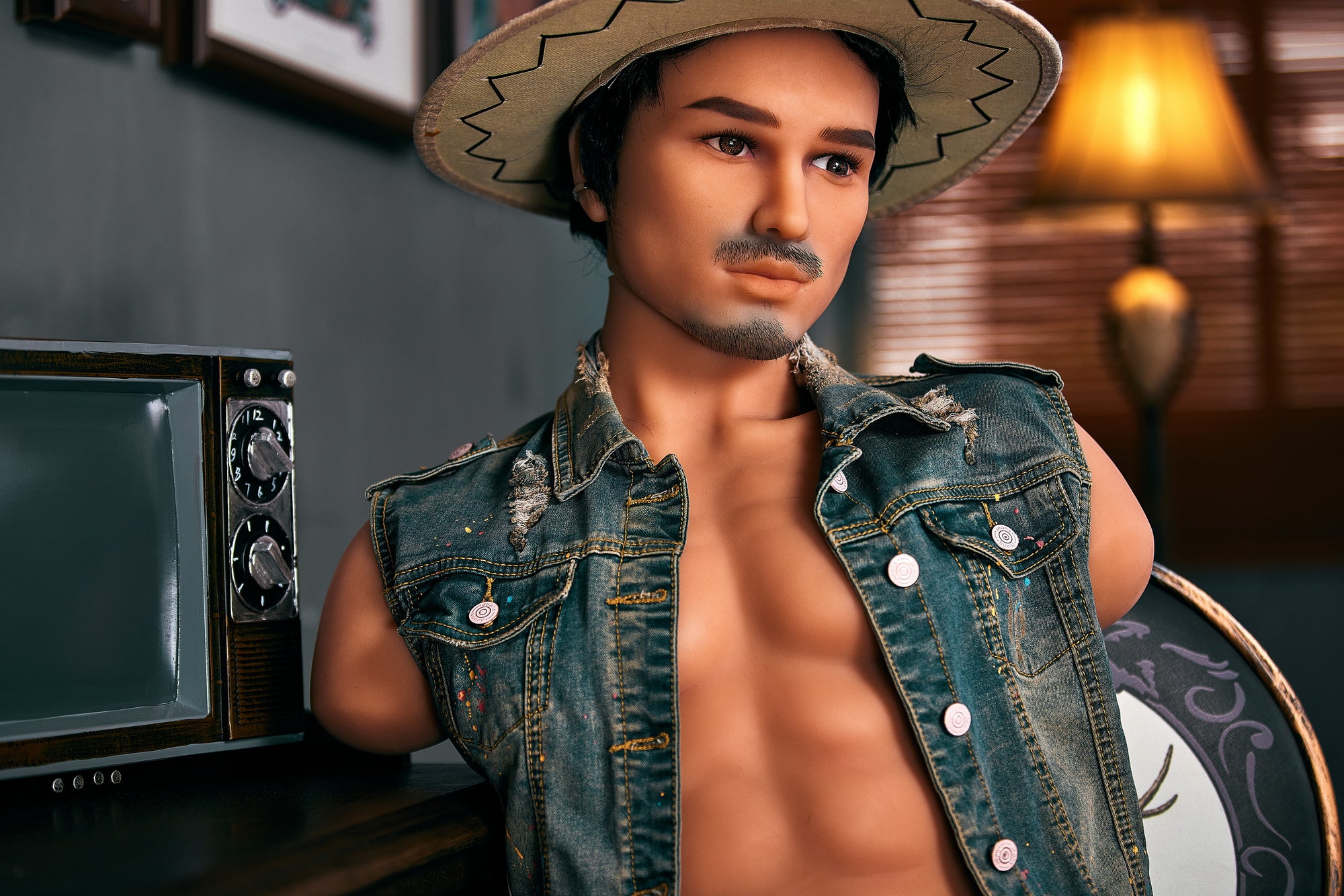 Kelvin -uros vartalo seksinukke (Irontech Doll 100 cm #203 TPE)