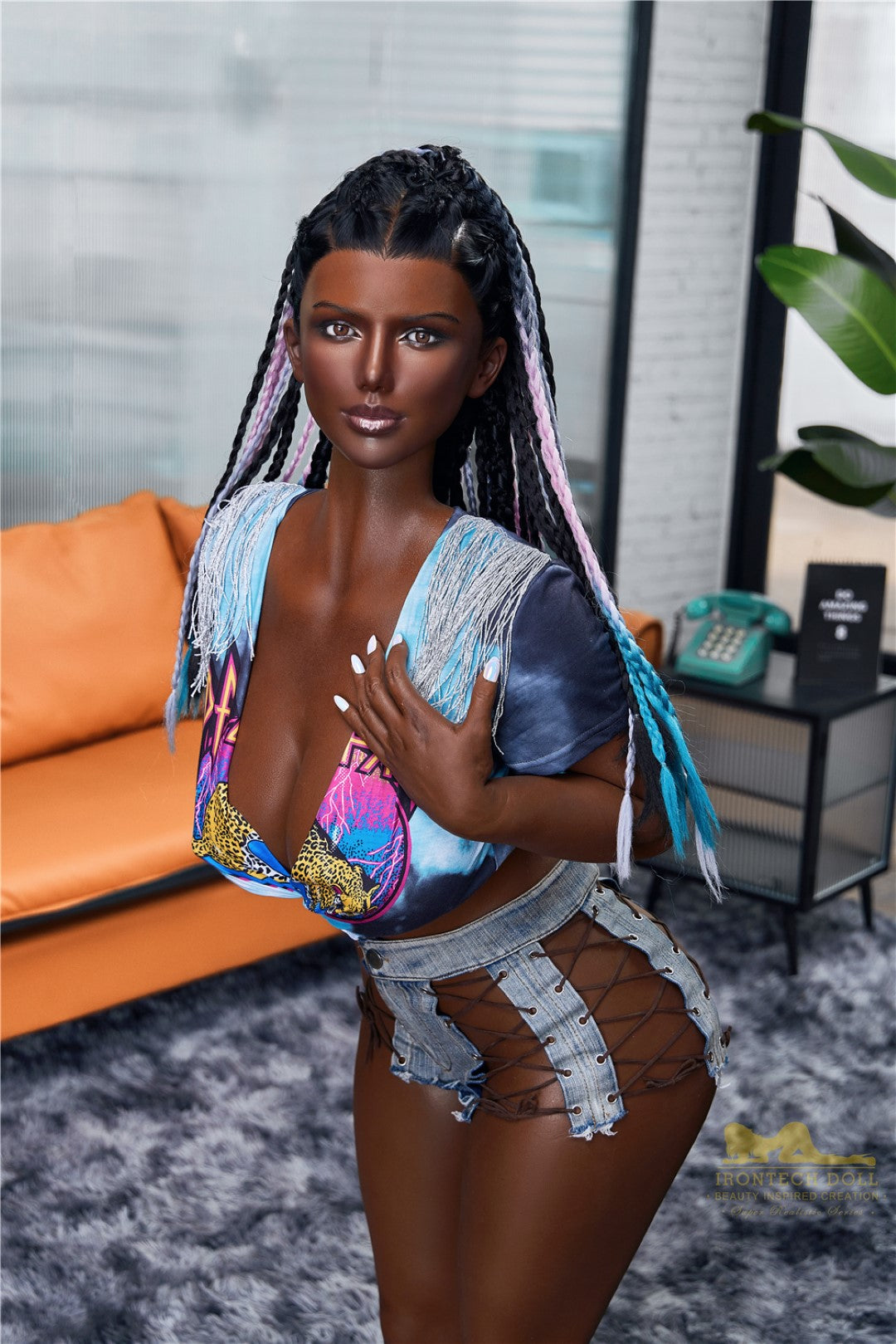 Indigo seksinukke (Irontech Doll 160 cm h-cup S13 silikoni)