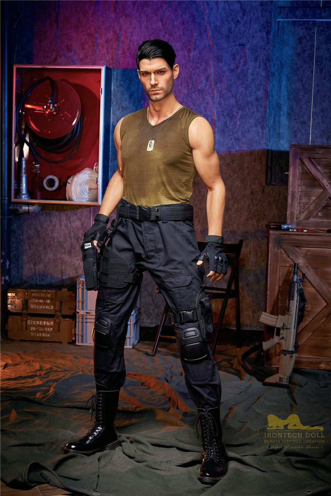 Thomas -uros seksinukke (Irontech Doll 176 cm m5 silikoni)