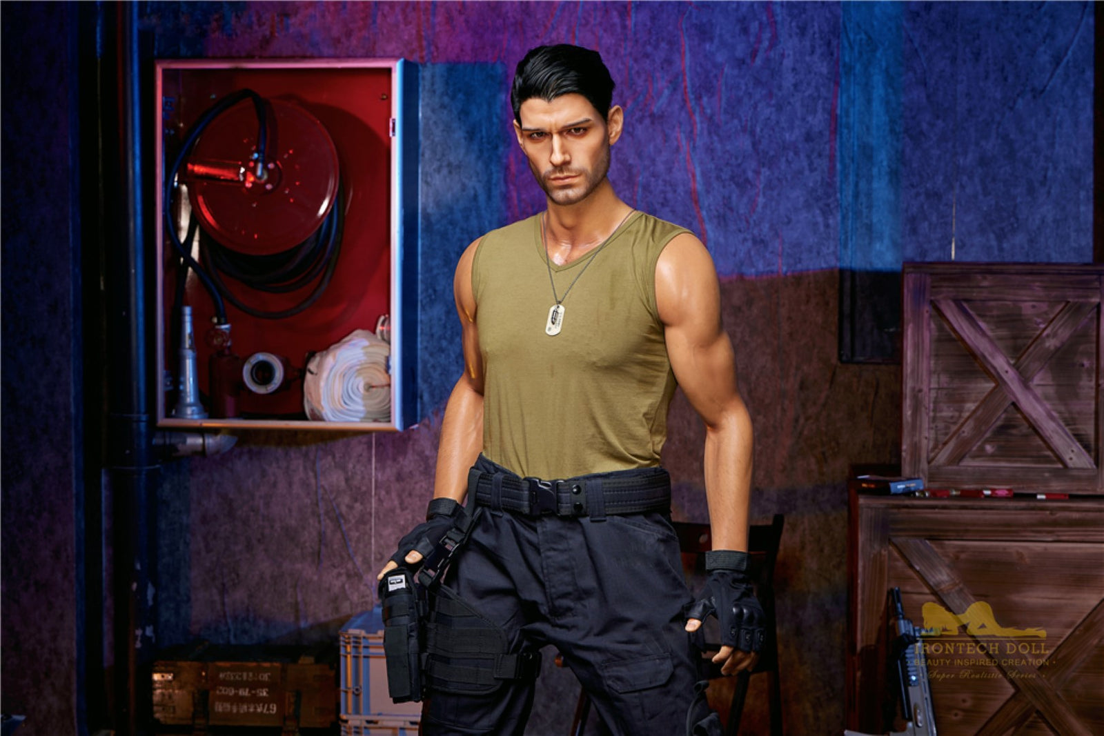 Thomas -uros seksinukke (Irontech Doll 176 cm m5 silikoni)