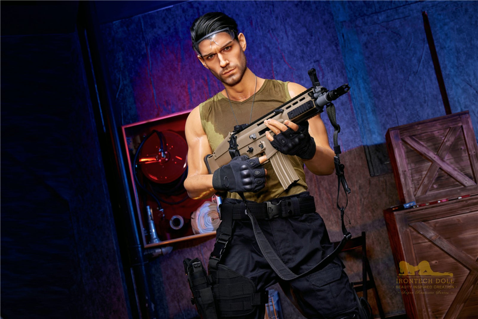 Thomas -uros seksinukke (Irontech Doll 176 cm m5 silikoni)