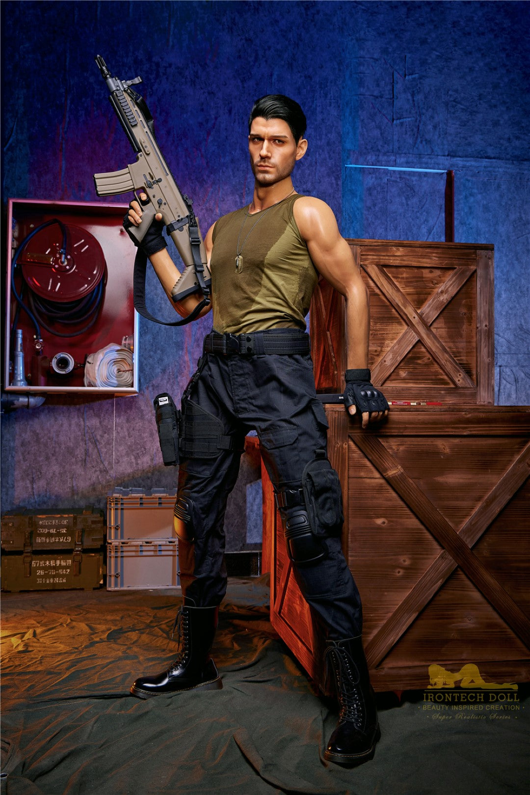 Thomas -uros seksinukke (Irontech Doll 176 cm m5 silikoni)