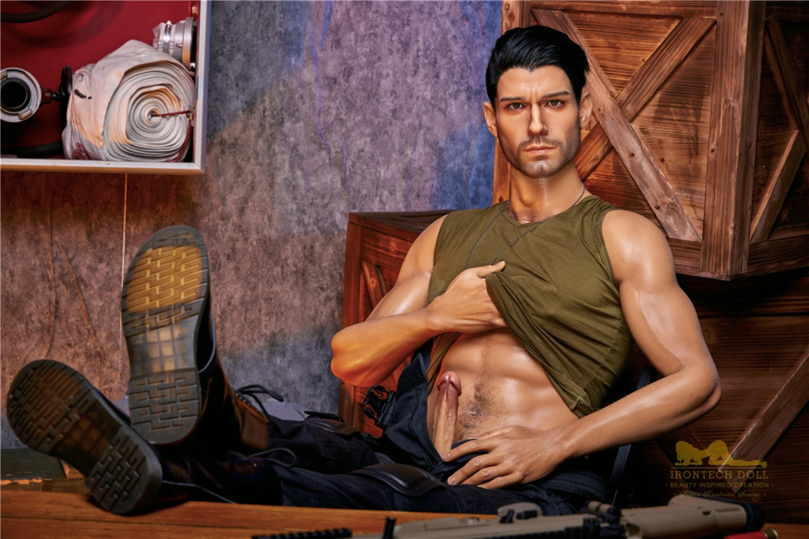 Thomas -uros seksinukke (Irontech Doll 176 cm m5 silikoni)