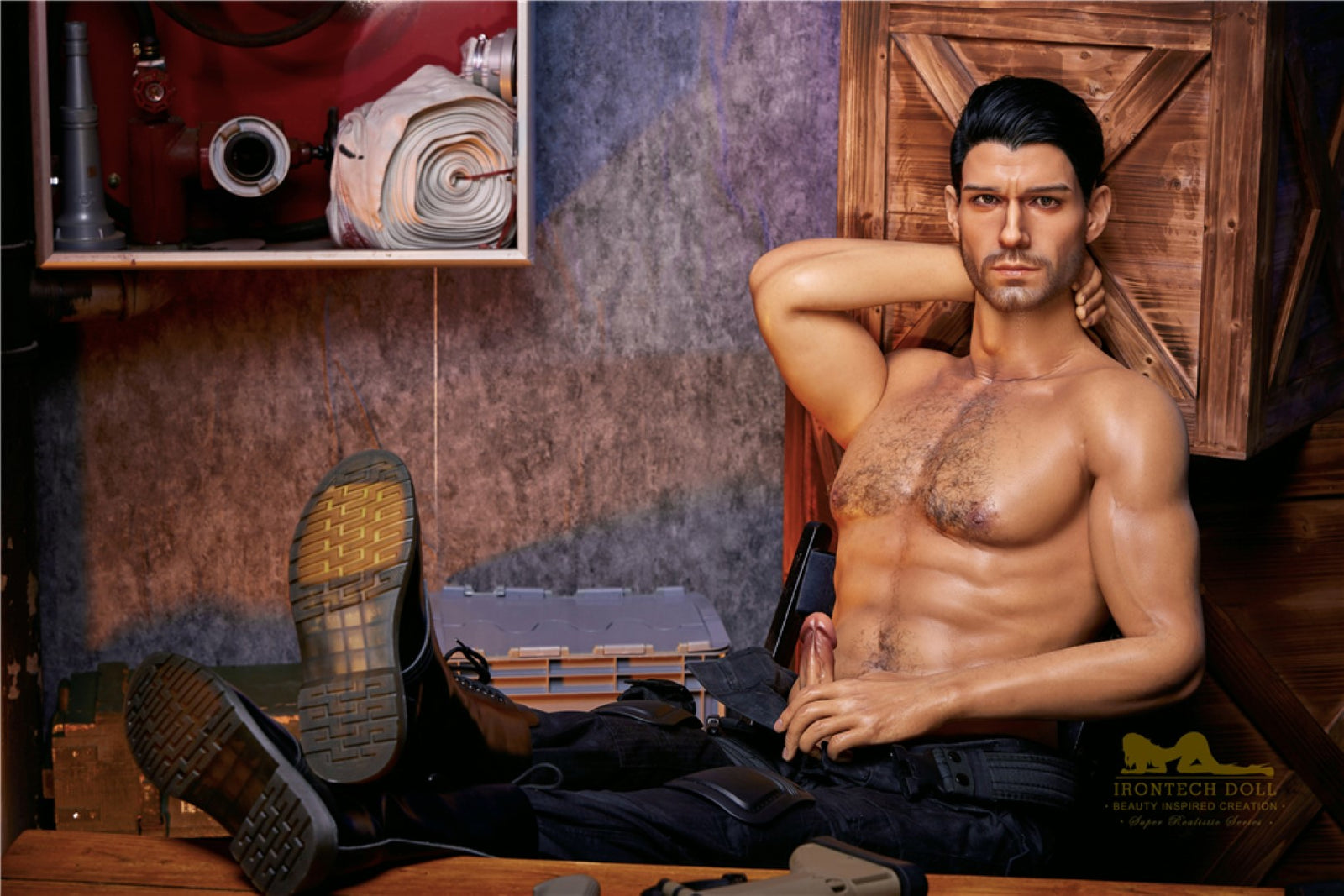 Thomas -uros seksinukke (Irontech Doll 176 cm m5 silikoni)