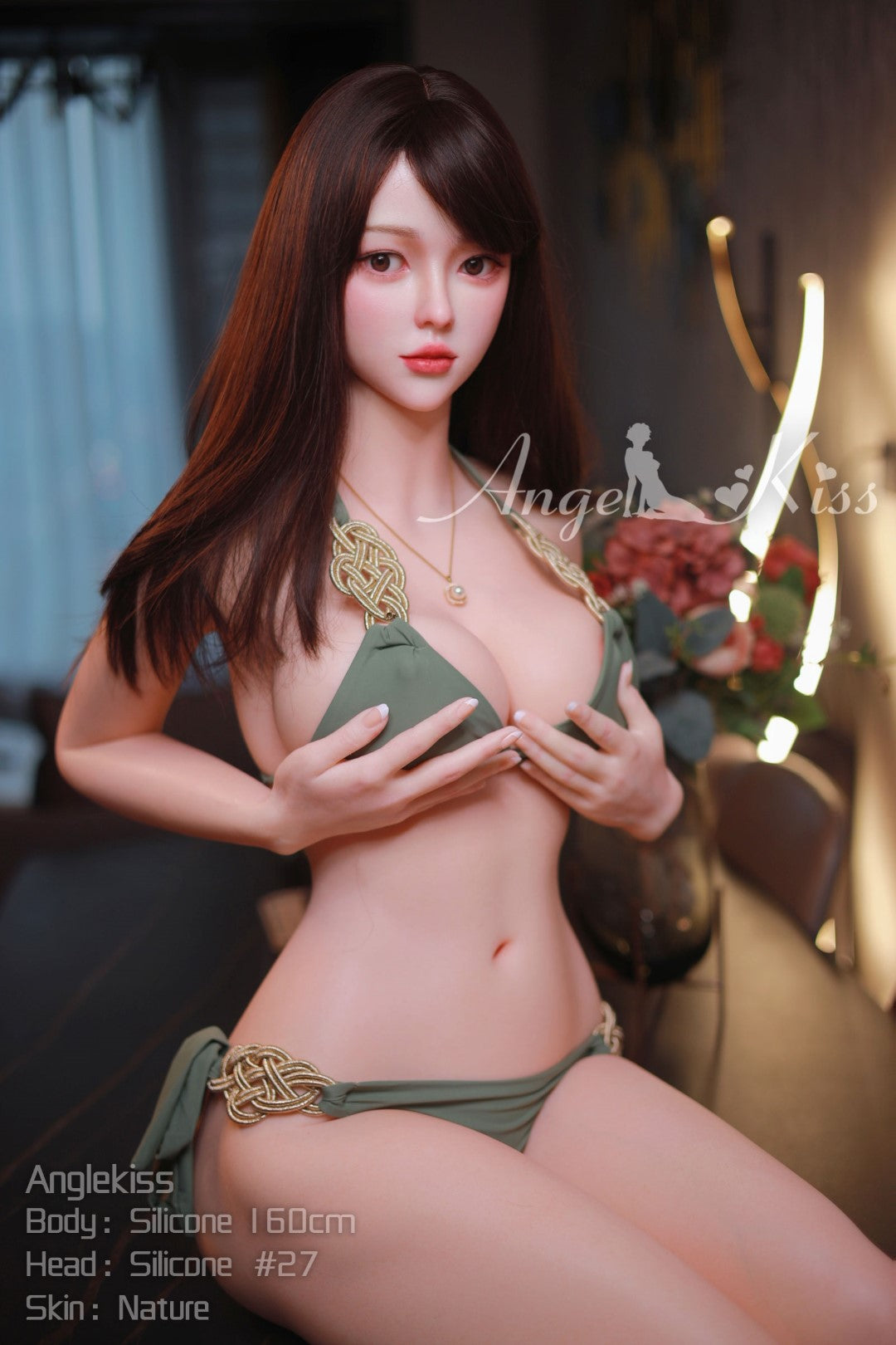 Lucia seksinukke (AK-doll 160 cm D-cup LS#27 silikoni)
