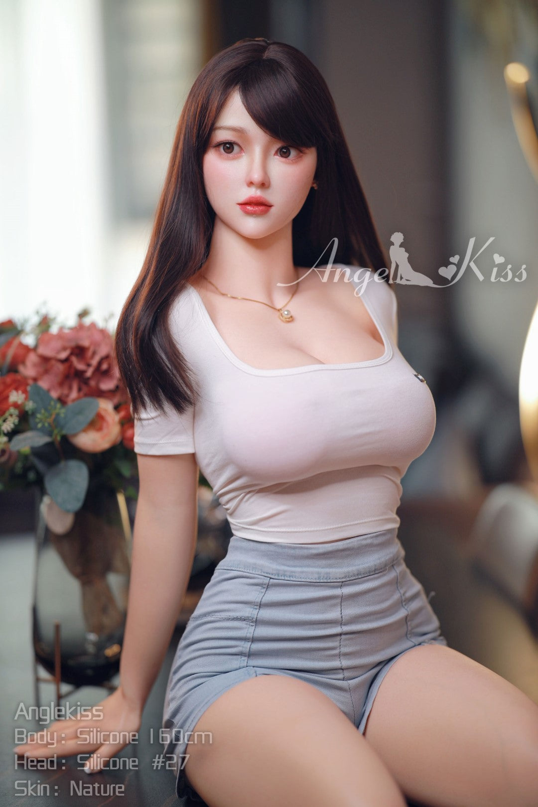 Lucia seksinukke (AK-doll 160 cm D-cup LS#27 silikoni)