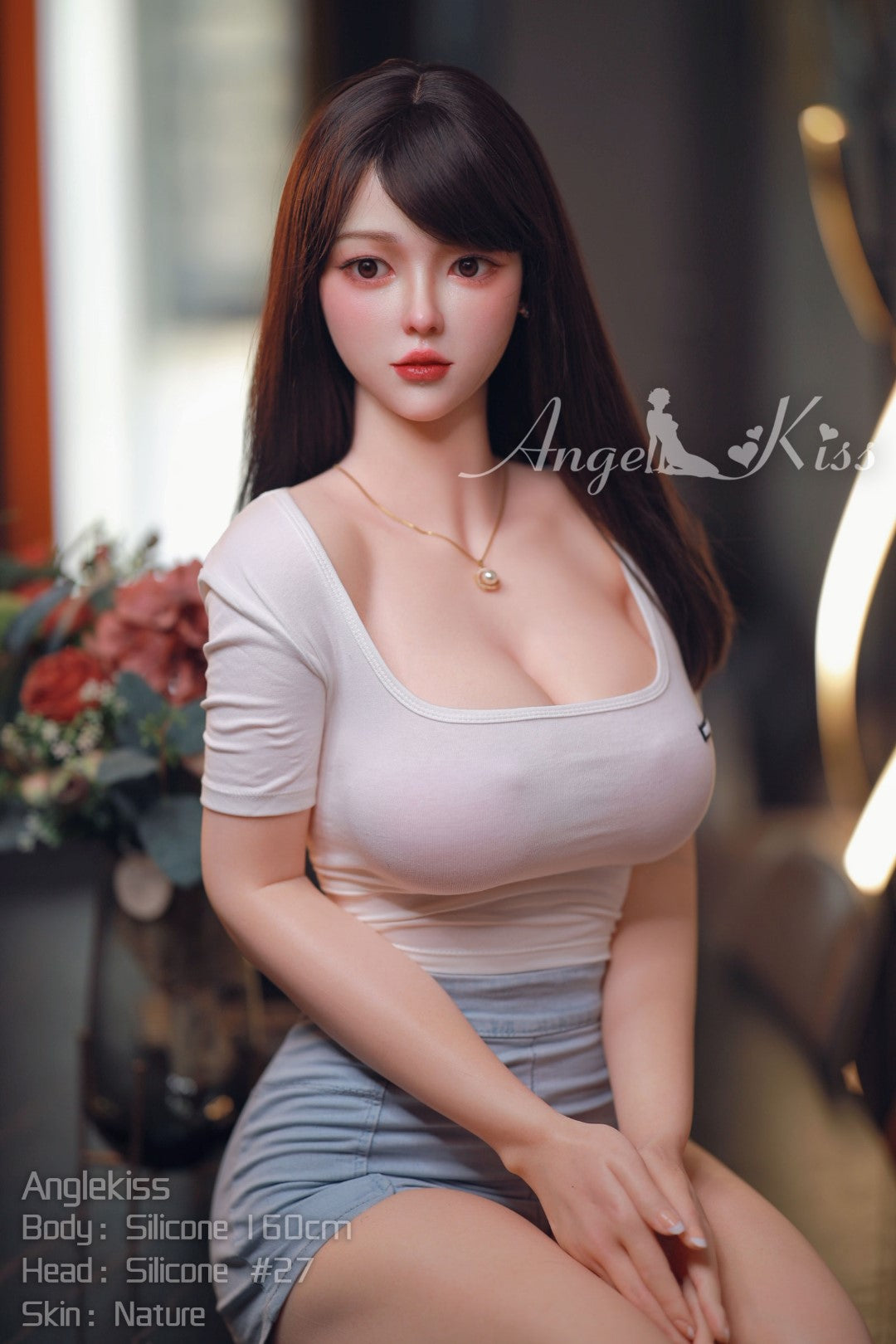 Lucia seksinukke (AK-doll 160 cm D-cup LS#27 silikoni)