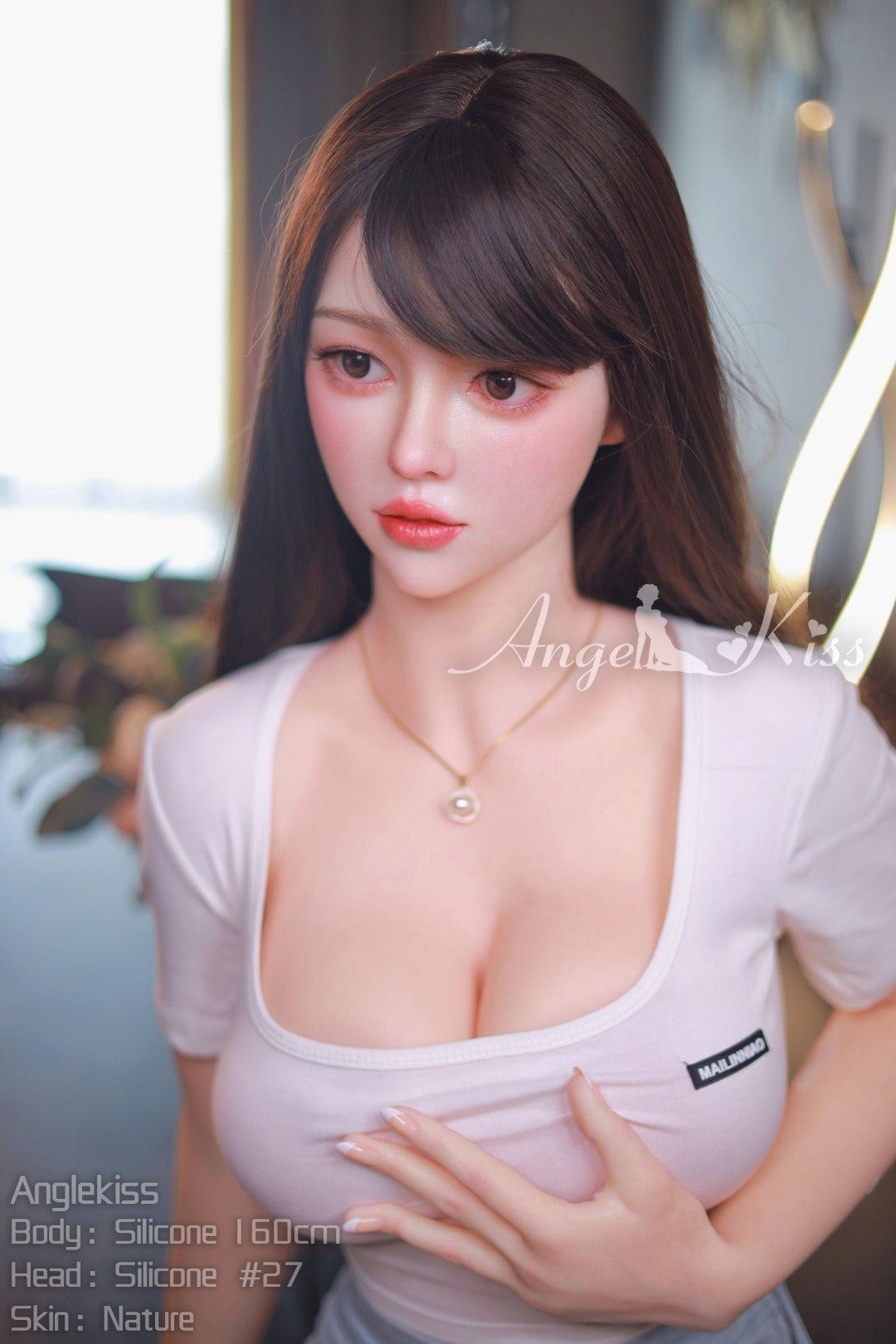 Lucia seksinukke (AK-doll 160 cm D-cup LS#27 silikoni)