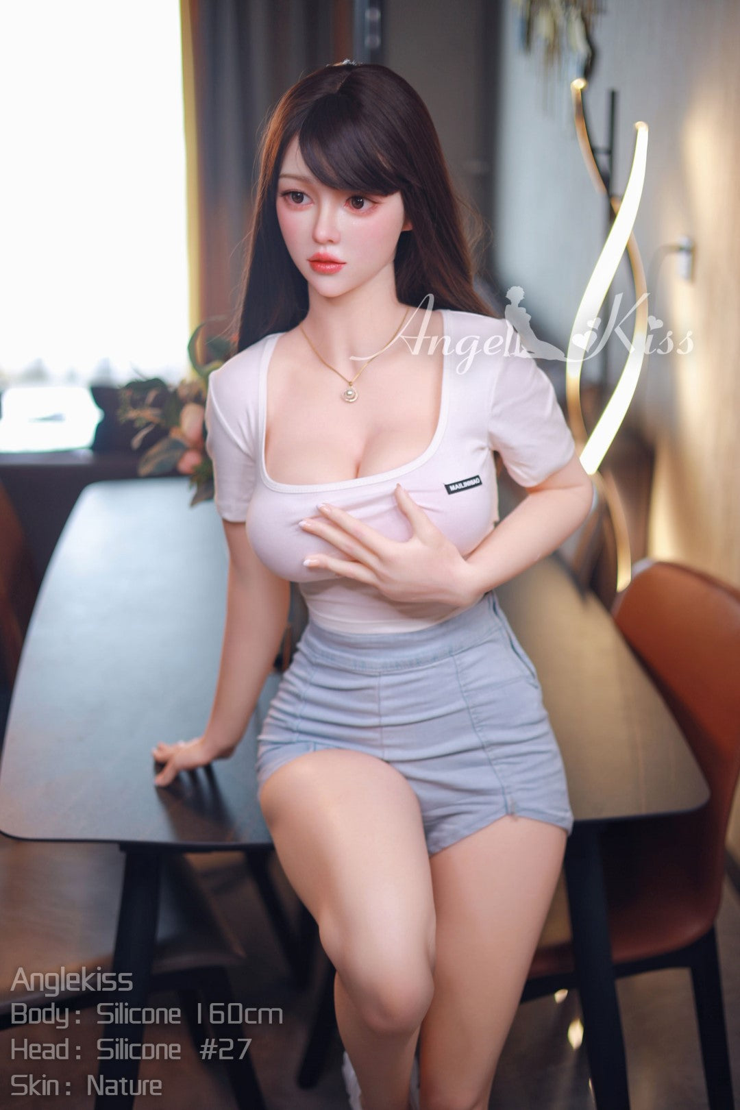 Lucia seksinukke (AK-doll 160 cm D-cup LS#27 silikoni)