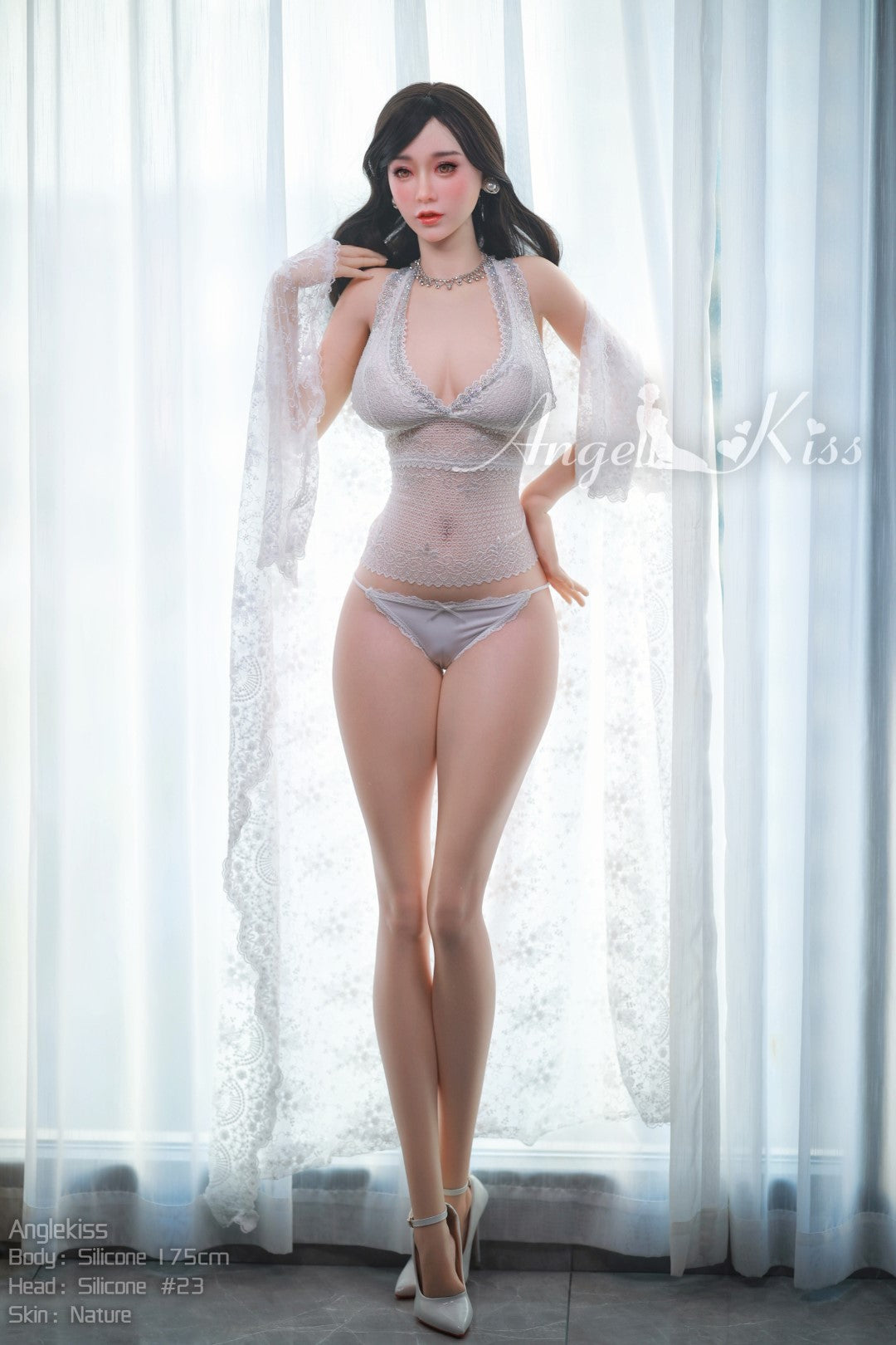 Michiko seksinukke (AK-doll 175 cm D-cup LS#23 silikoni)