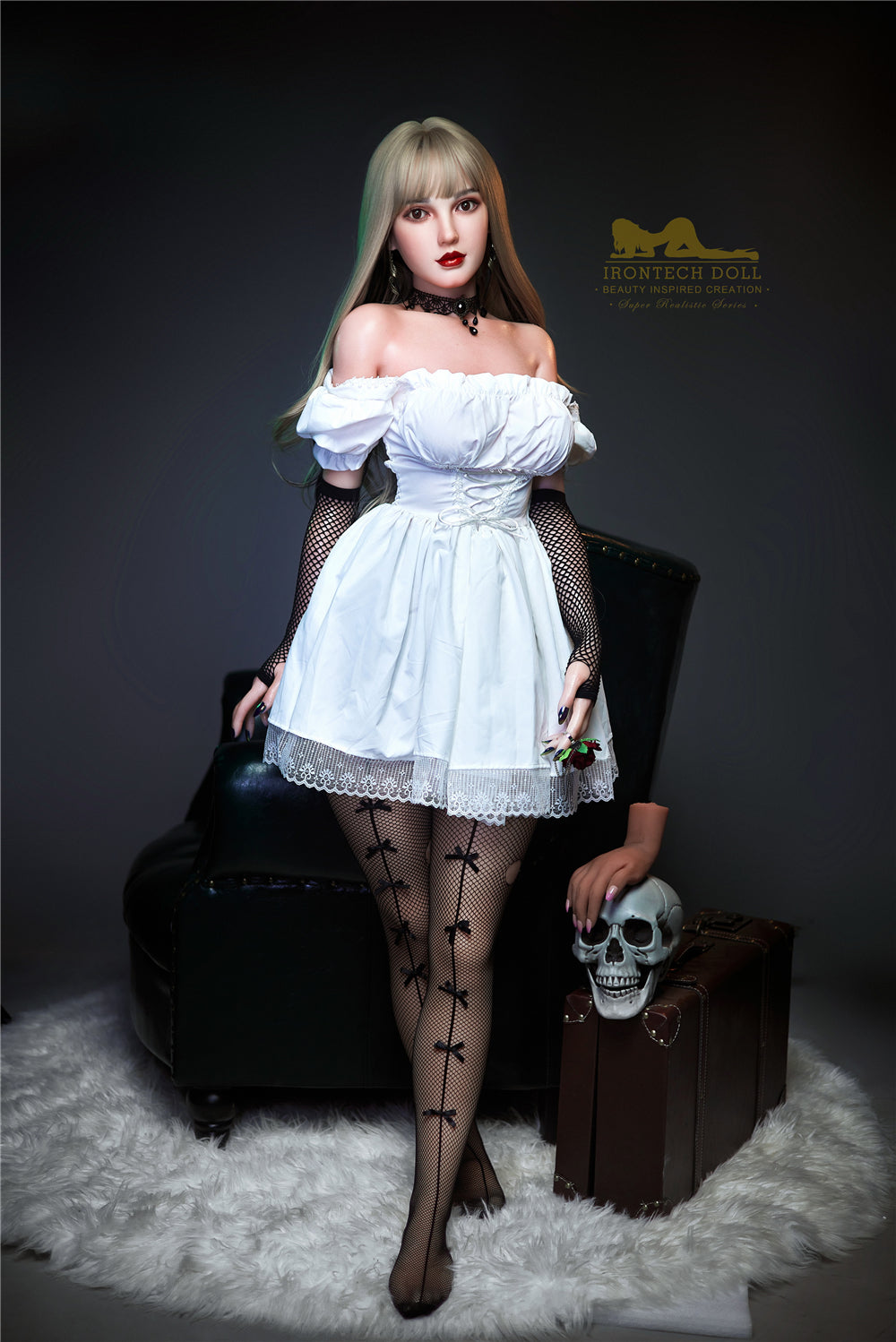 Cherry Sexdocka (Irontech Doll 153cm E-Kupa S9 Silikon)