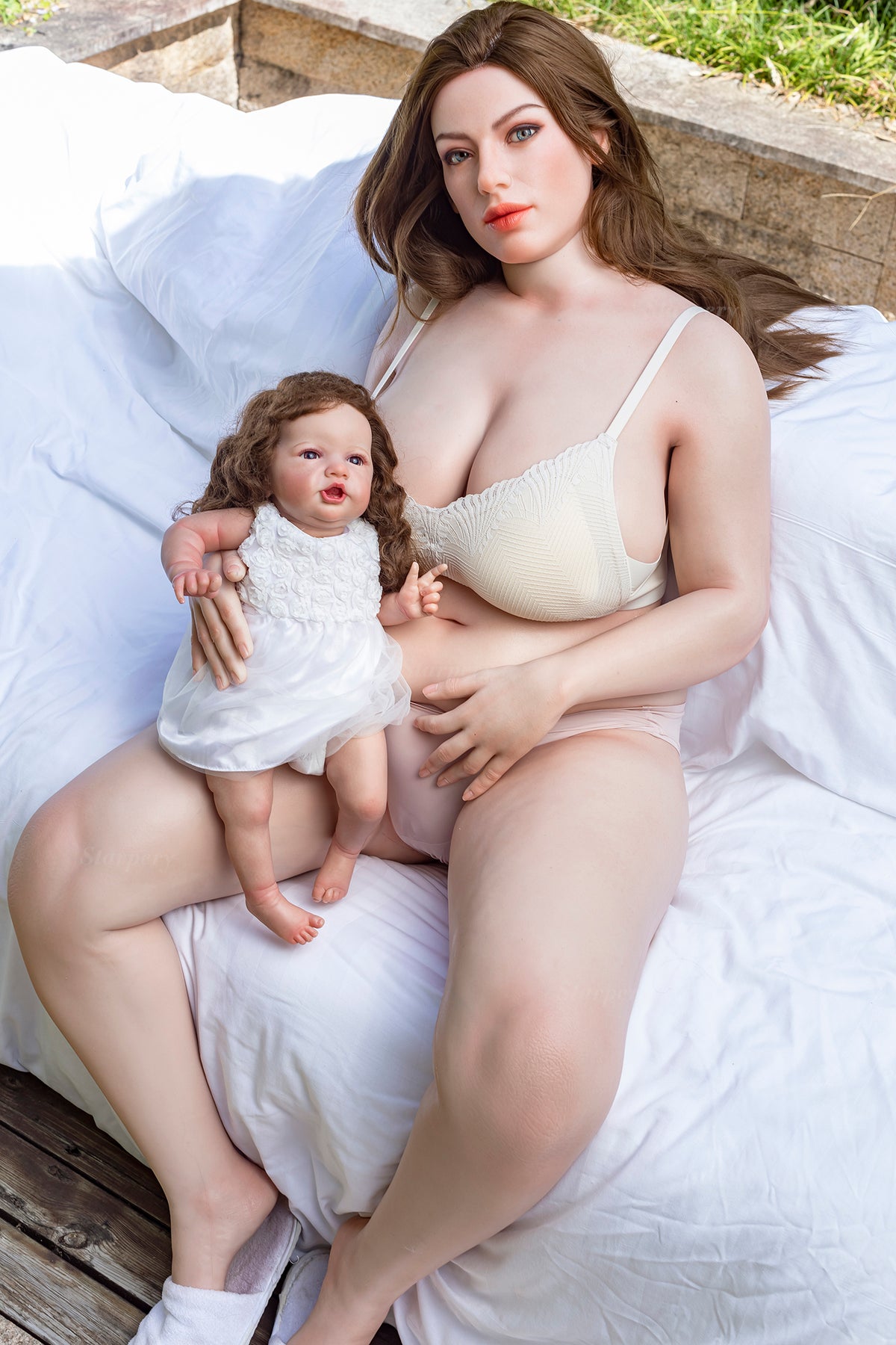 Amy seksinukke (Starpery 161 cm H-cup TPE+silikoni)