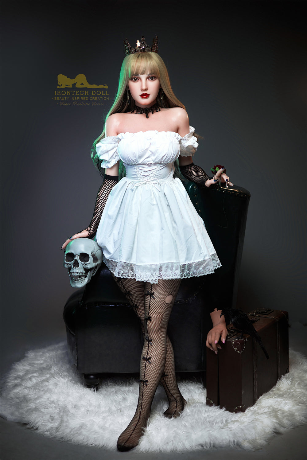 Cherry Sexdocka (Irontech Doll 153cm E-Kupa S9 Silikon)