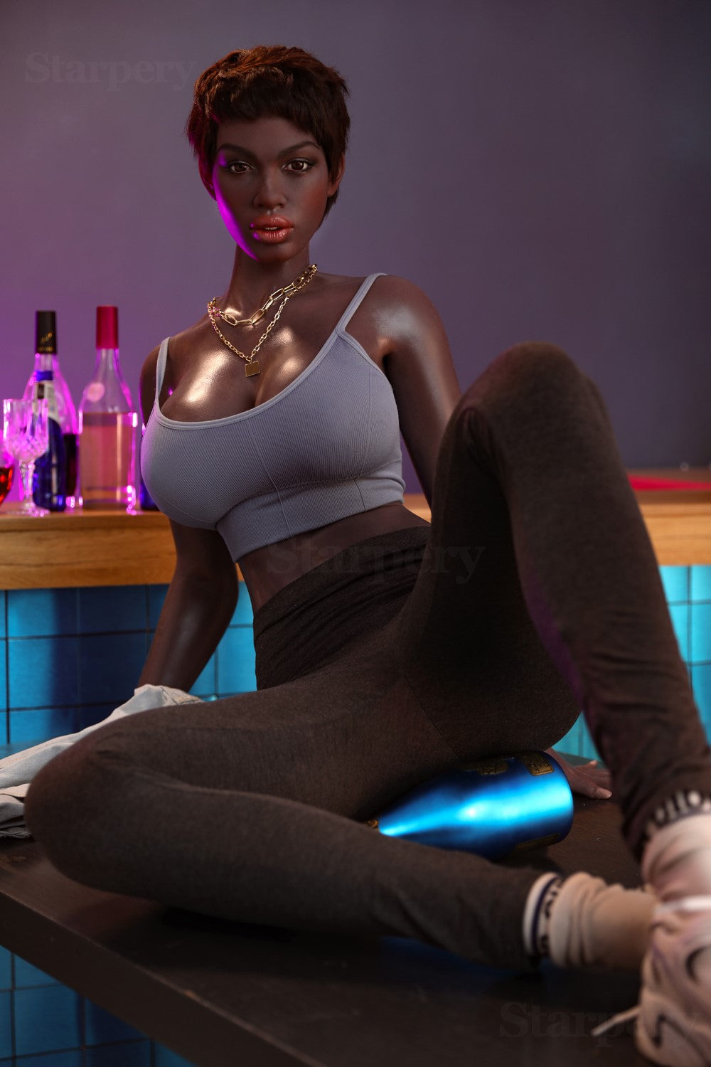 Keisha seksinukke (Starpery 174 cm G-cup TPE+silikoni)