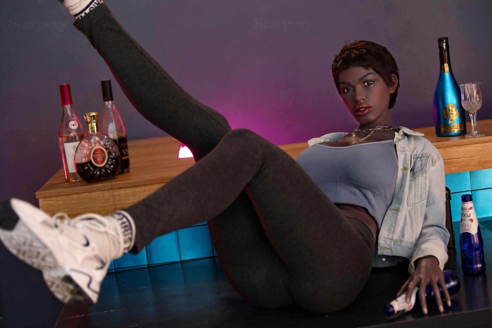 Keisha seksinukke (Starpery 174 cm G-cup TPE+silikoni)