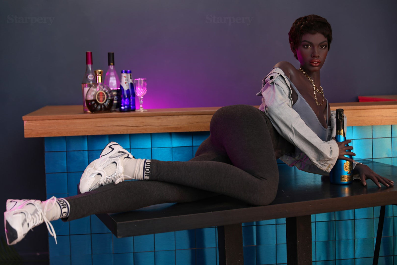 Keisha Sexdocka (Starpery 174cm G-kupa TPE+Silikon)