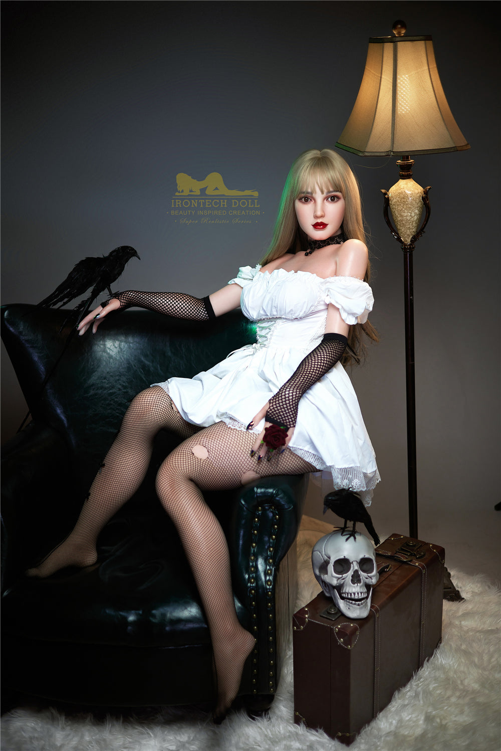 Cherry Sexdocka (Irontech Doll 153cm E-Kupa S9 Silikon)