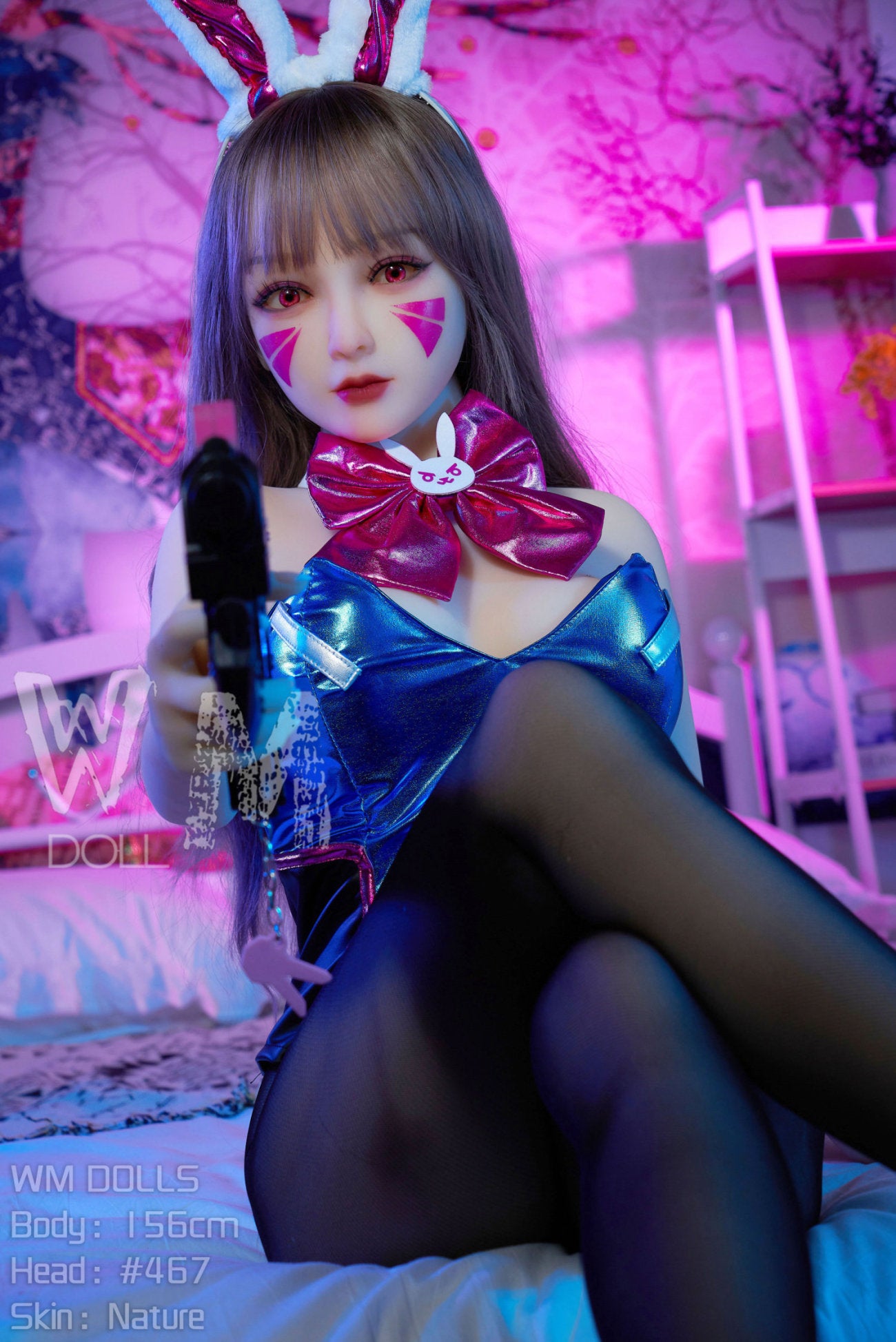 D.va seksinukke (WM-Doll 156 cm c-cup #467 TPE)