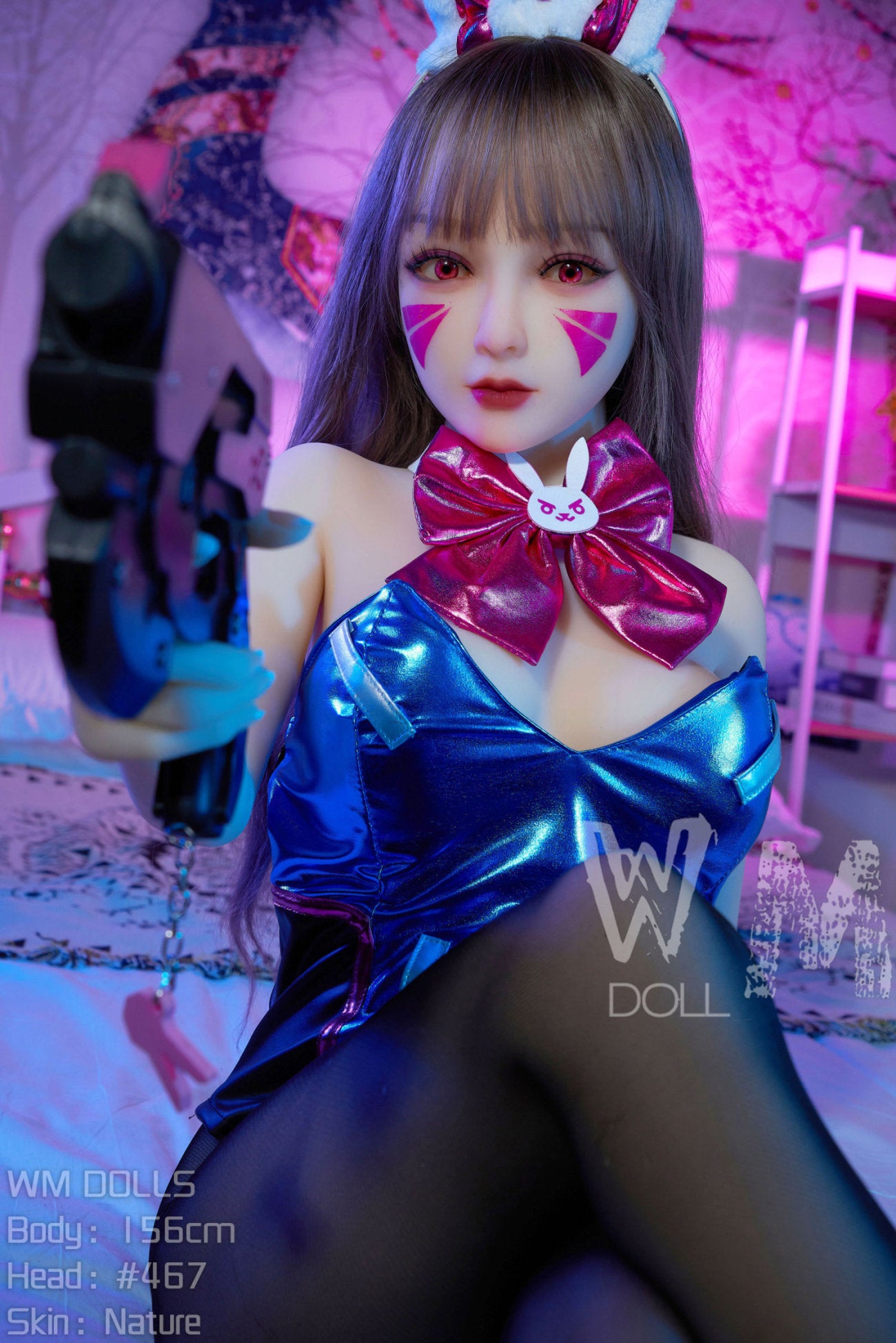 D.va seksinukke (WM-Doll 156 cm c-cup #467 TPE)