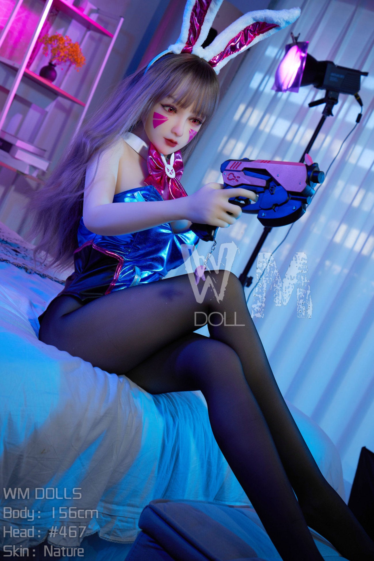 D.va seksinukke (WM-Doll 156 cm c-cup #467 TPE)