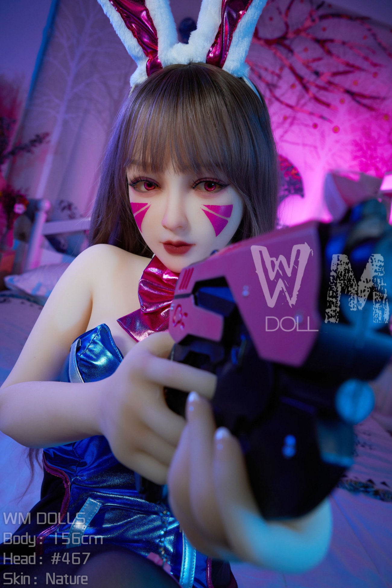 D.va seksinukke (WM-Doll 156 cm c-cup #467 TPE)