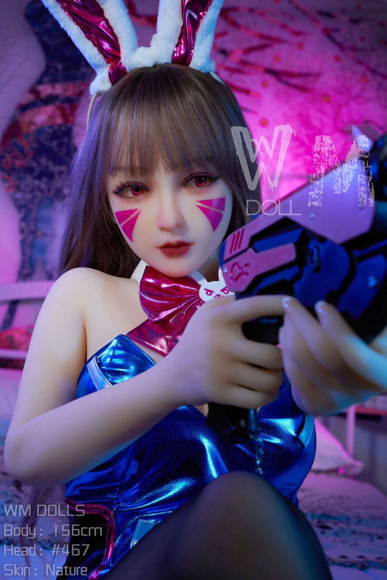 D.va seksinukke (WM-Doll 156 cm c-cup #467 TPE)