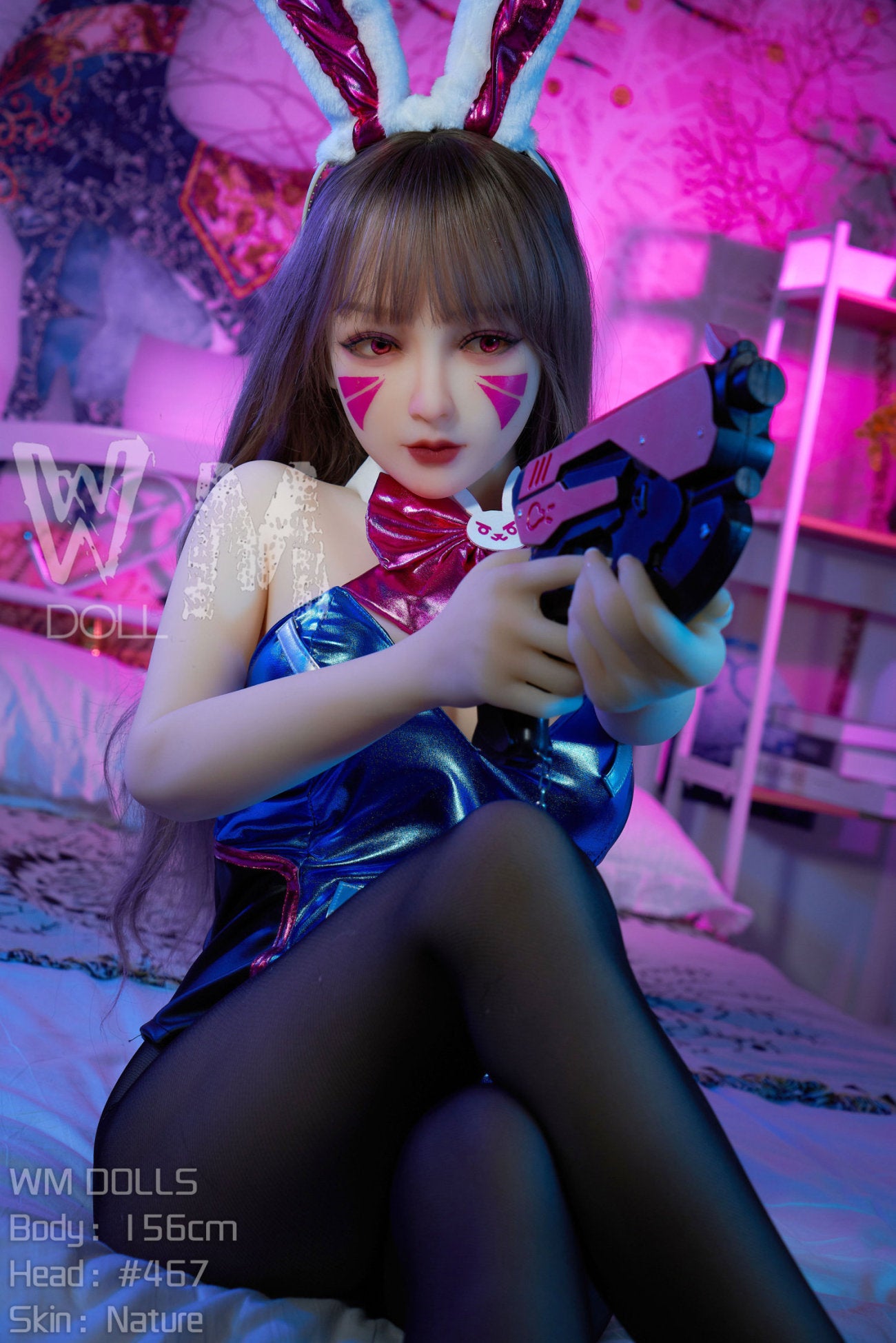 D.va seksinukke (WM-Doll 156 cm c-cup #467 TPE)