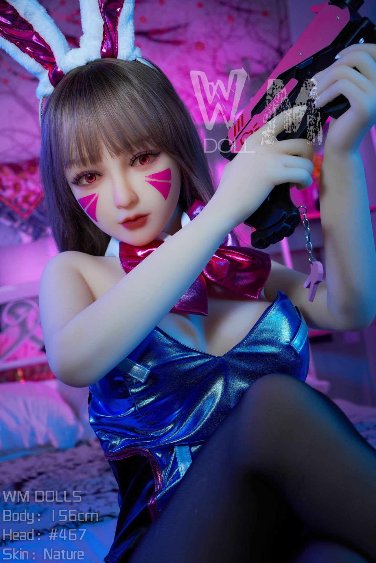 D.va seksinukke (WM-Doll 156 cm c-cup #467 TPE)