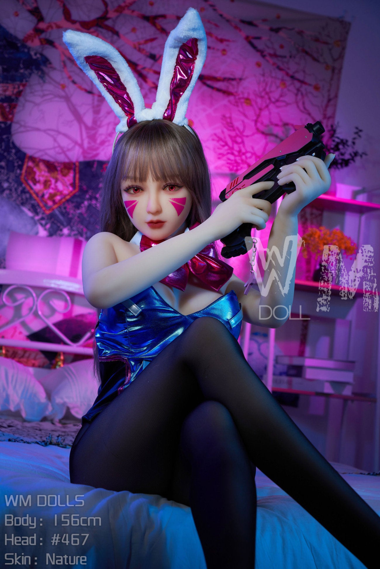 D.va seksinukke (WM-Doll 156 cm c-cup #467 TPE)