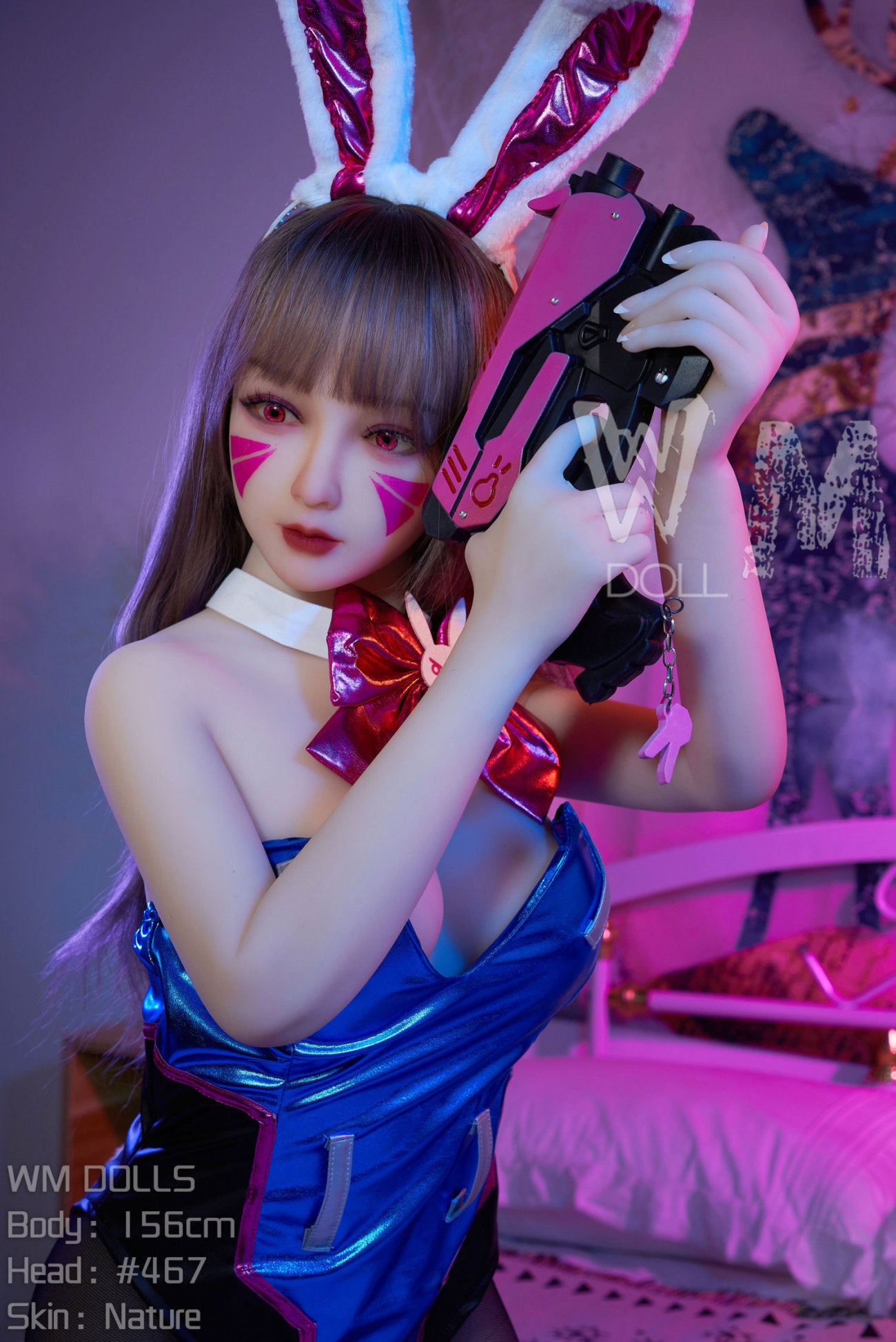 D.va seksinukke (WM-Doll 156 cm c-cup #467 TPE)