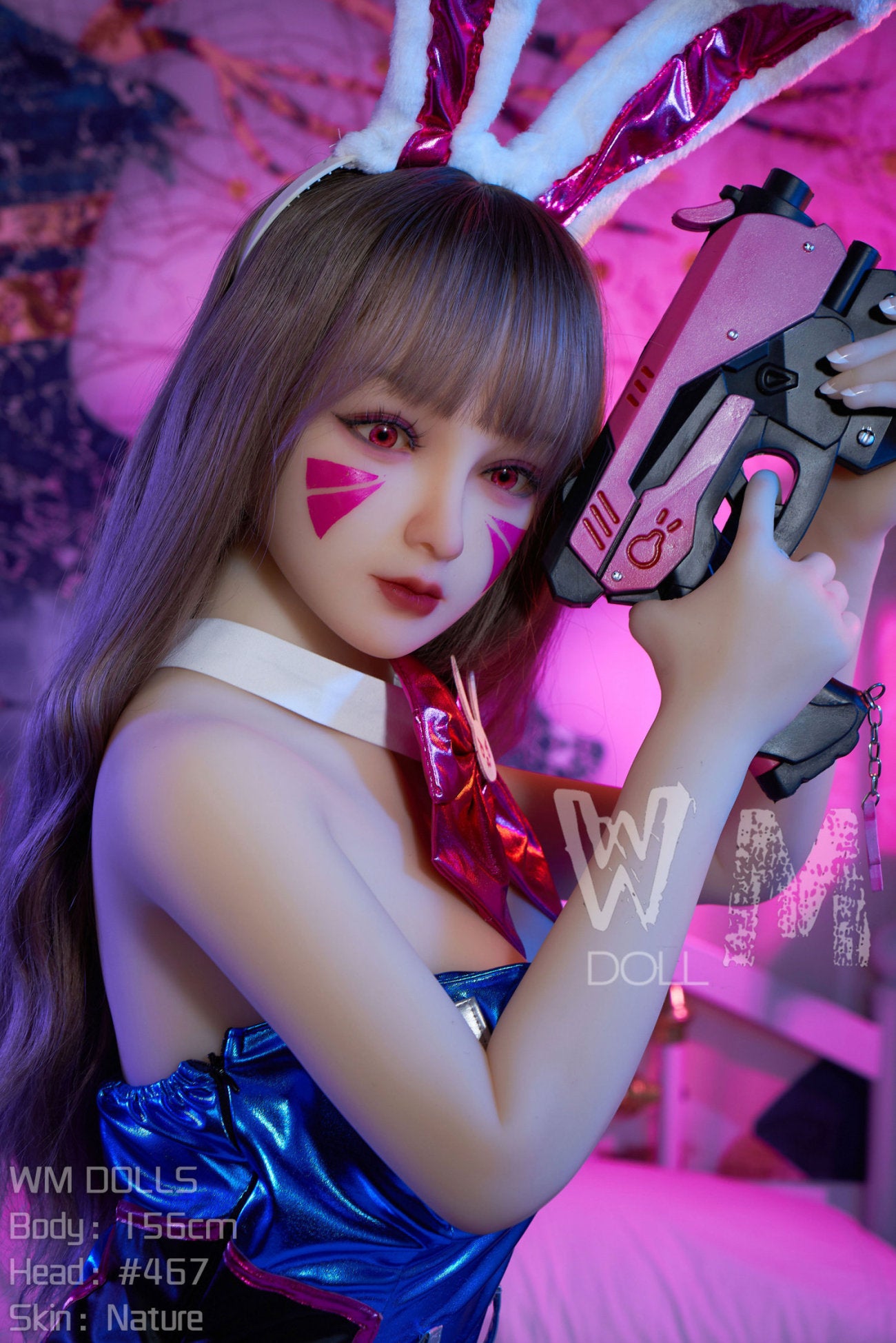 D.va seksinukke (WM-Doll 156 cm c-cup #467 TPE)