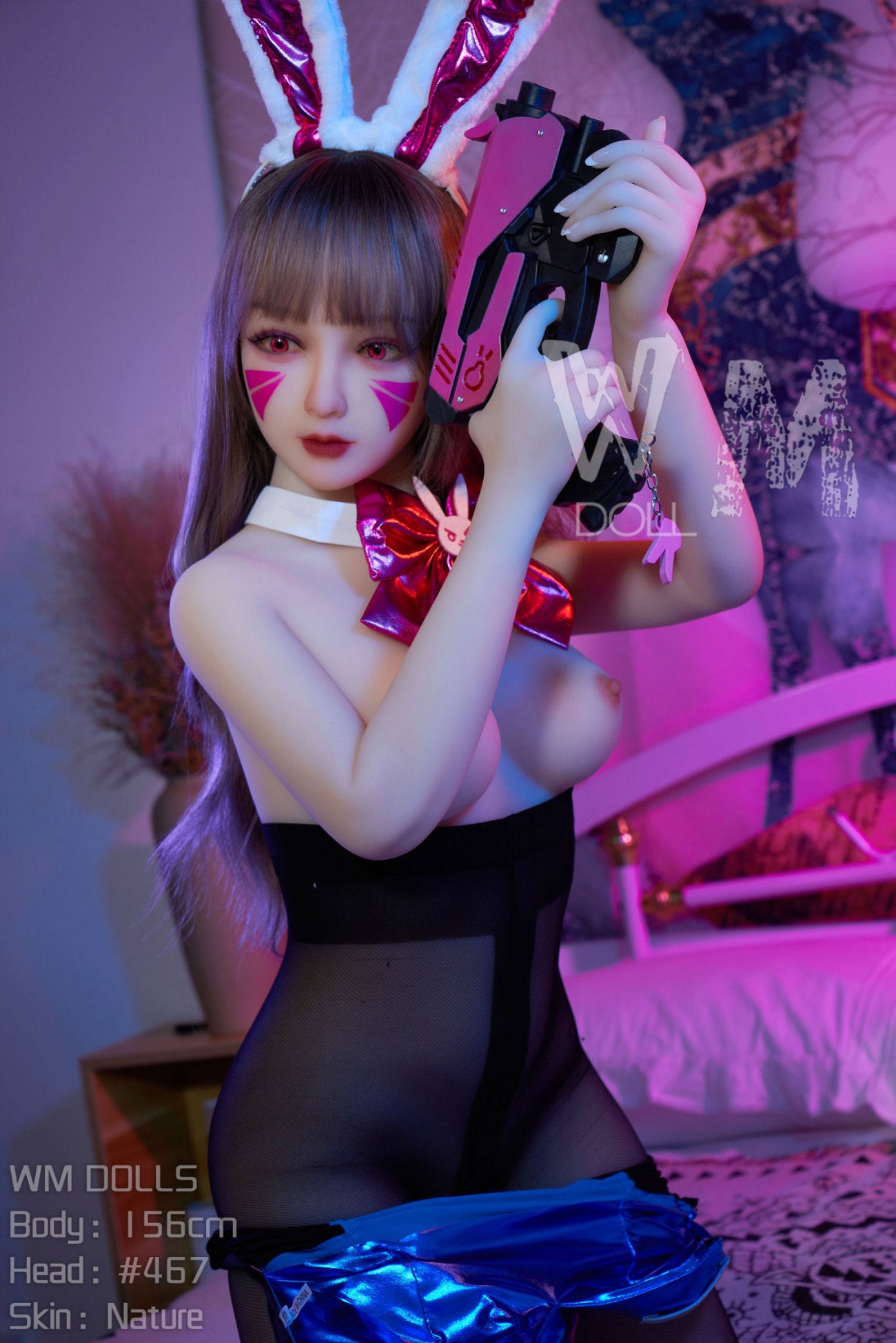 D.va seksinukke (WM-Doll 156 cm c-cup #467 TPE)