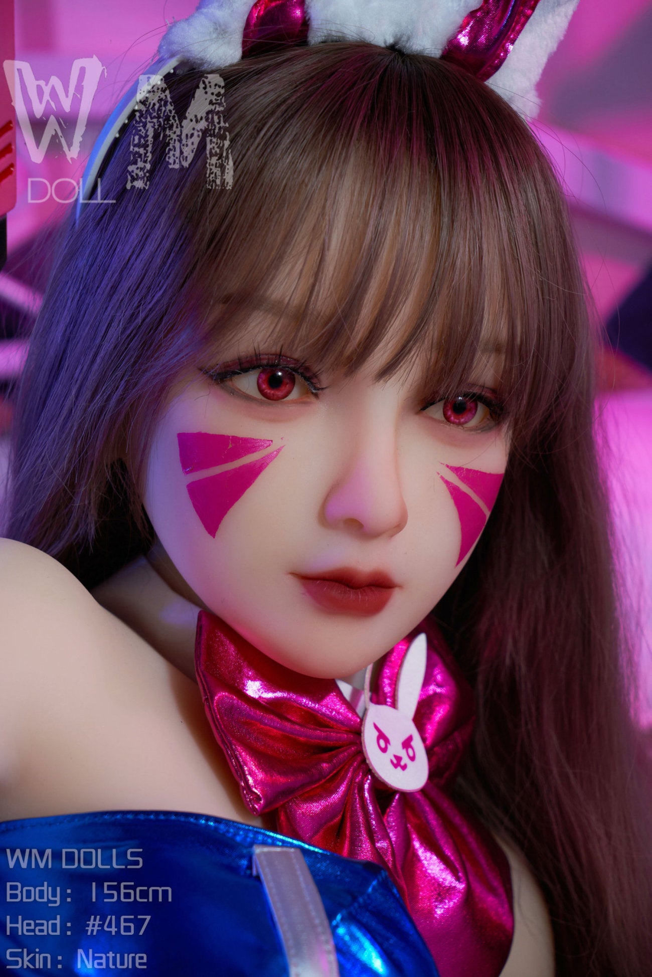 D.va seksinukke (WM-Doll 156 cm c-cup #467 TPE)