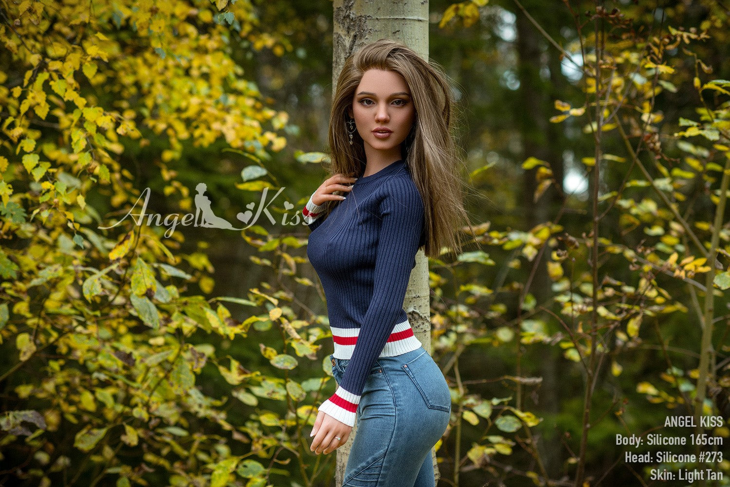 Paulina seksinukke (AK-doll 165 cm D-cup #LS273 silikoni)