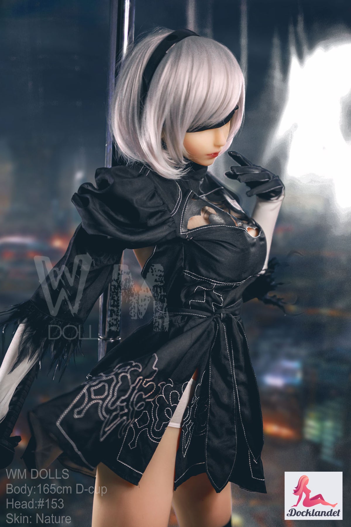 Yorha 2B Sexdocka (WM-Doll 165cm D-Kupa #153 TPE)