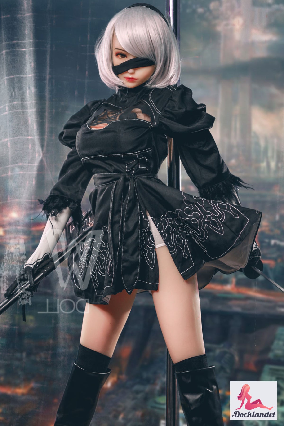 Yorha 2B Sexdocka (WM-Doll 165cm D-Kupa #153 TPE)