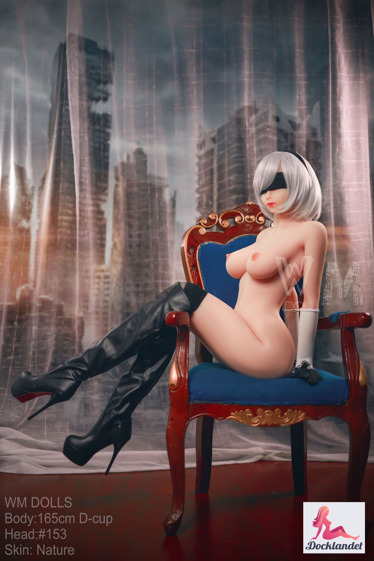 Yorha 2B Sexdocka (WM-Doll 165cm D-Kupa #153 TPE)