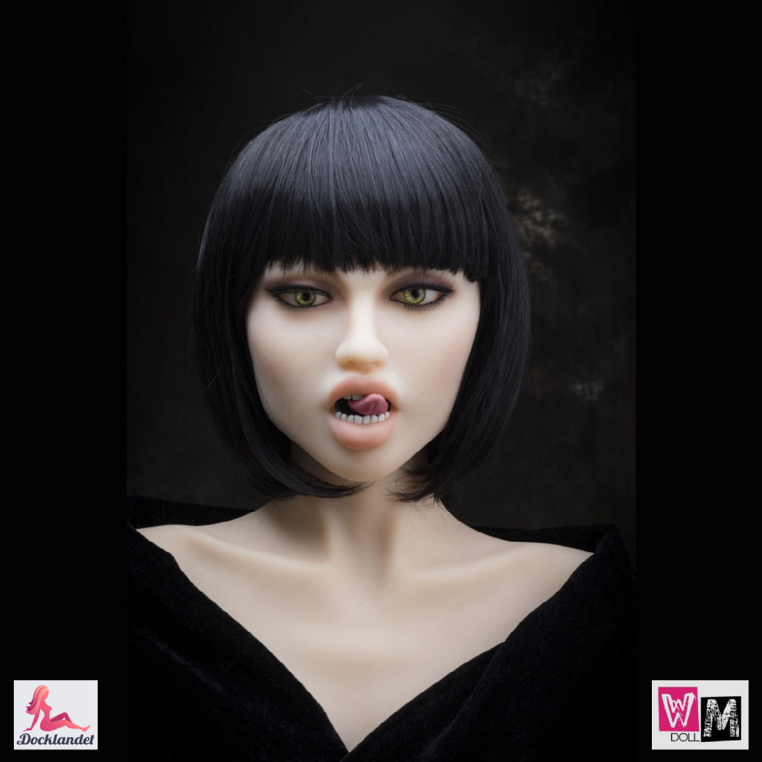 Hampaat ja kielen asetukset (WM-Doll)