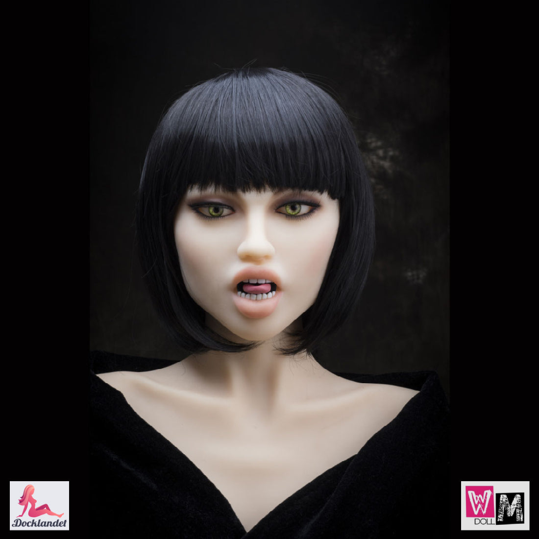 Hampaat ja kielen asetukset (WM-Doll)