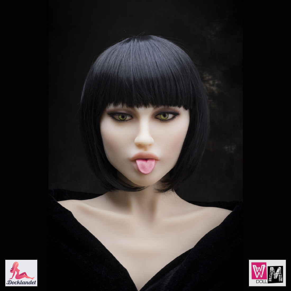 Hampaat ja kielen asetukset (WM-Doll)