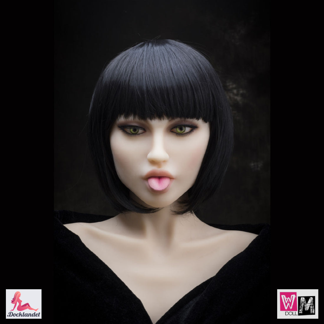 Hampaat ja kielen asetukset (WM-Doll)