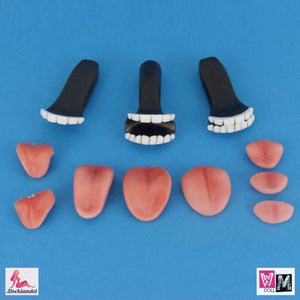 Hampaat ja kielen asetukset (WM-Doll)