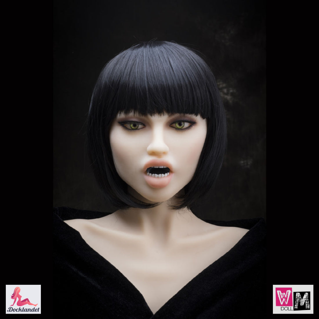 Hampaat ja kielen asetukset (WM-Doll)