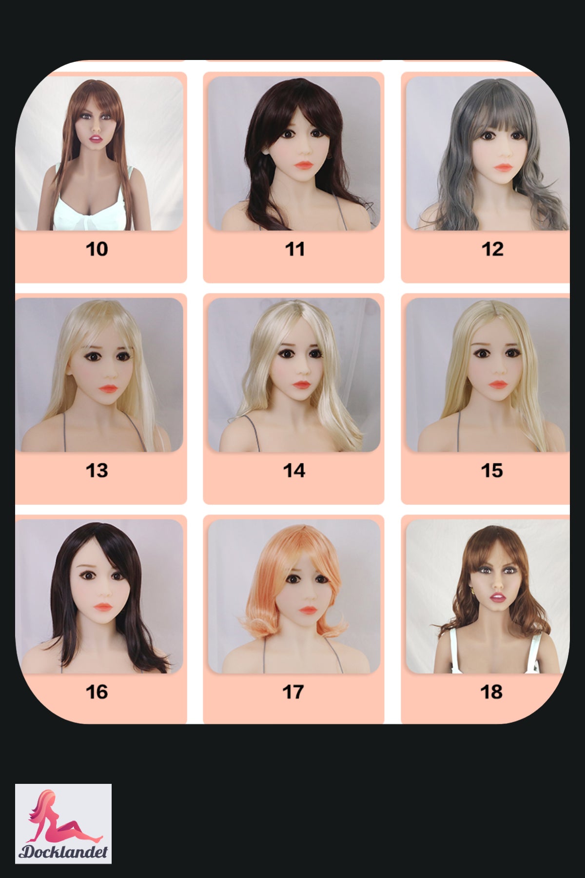 Peruukki (valitse 94 erilaista)