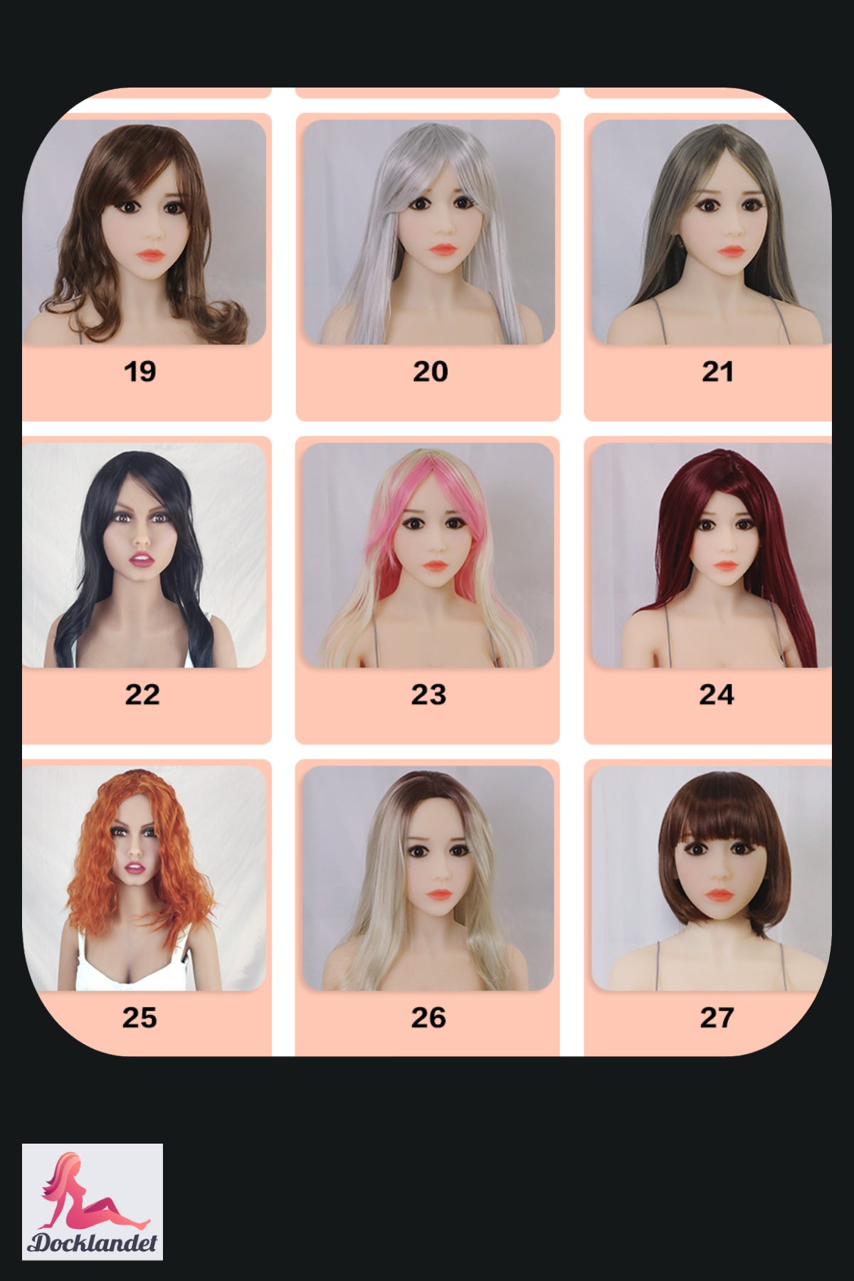 Peruukki (valitse 94 erilaista)