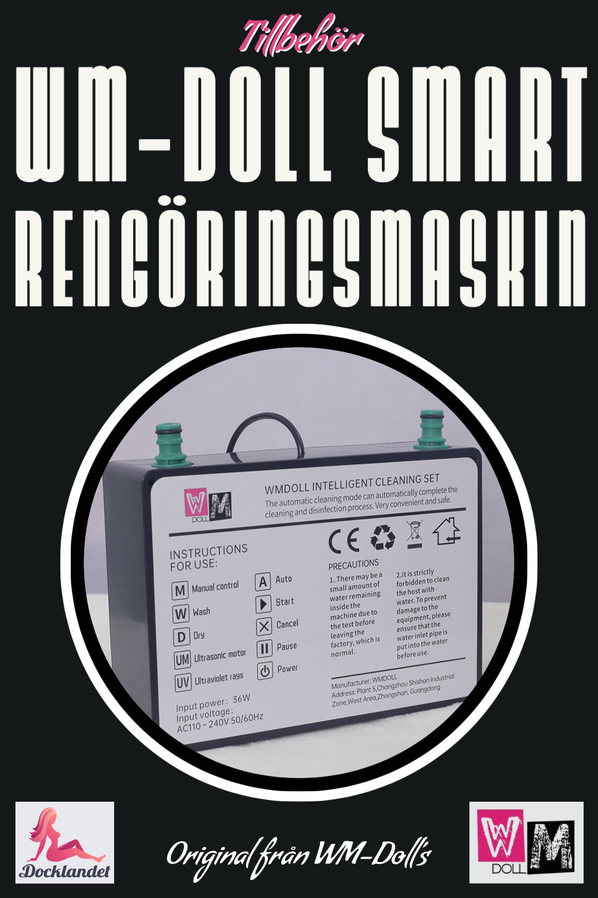 Intelligent Rengöringsmaskin (WM-Doll)