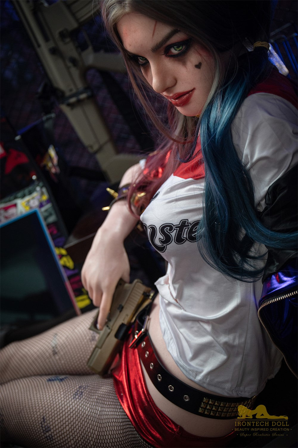 Harley seksinukke (Irontech Doll 166 cm B-cup S27 silikoni)