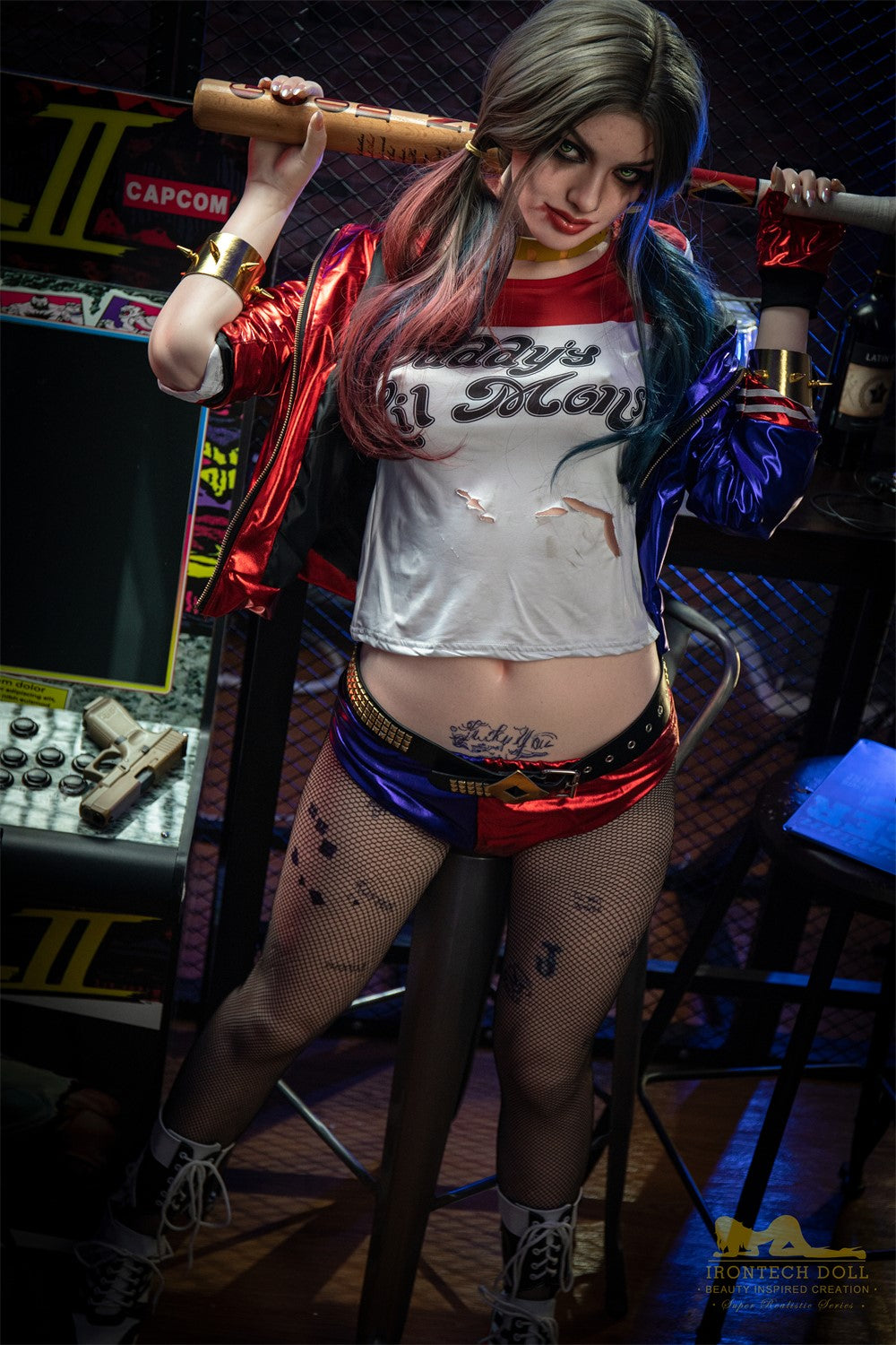 Harley seksinukke (Irontech Doll 166 cm B-cup S27 silikoni)
