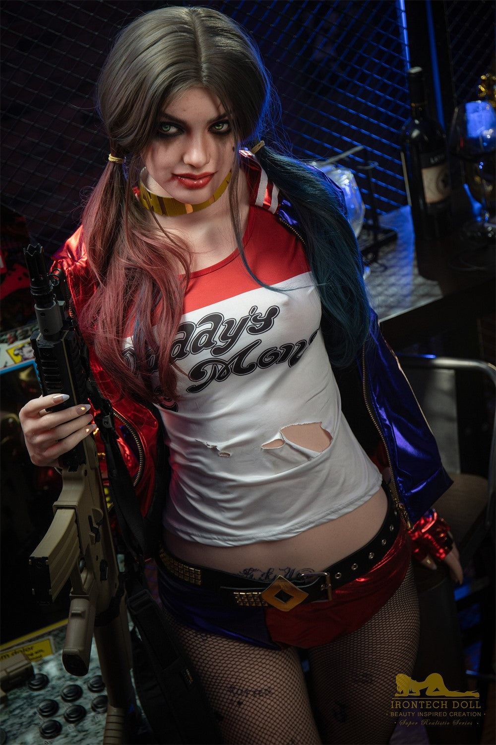 Harley seksinukke (Irontech Doll 166 cm B-cup S27 silikoni)